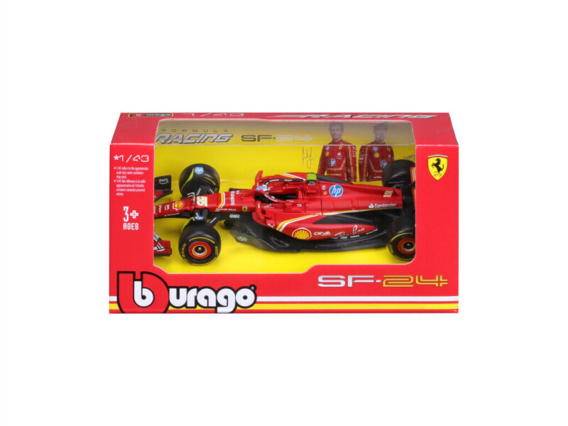Bburago Ferrari SF24 1:43 (2024) #55 Carlos Sainz 